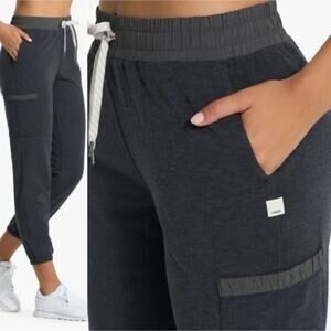 Vuori Vista Performance Cargo Jogger Pants Athletic Womens Dark Gray Size XS